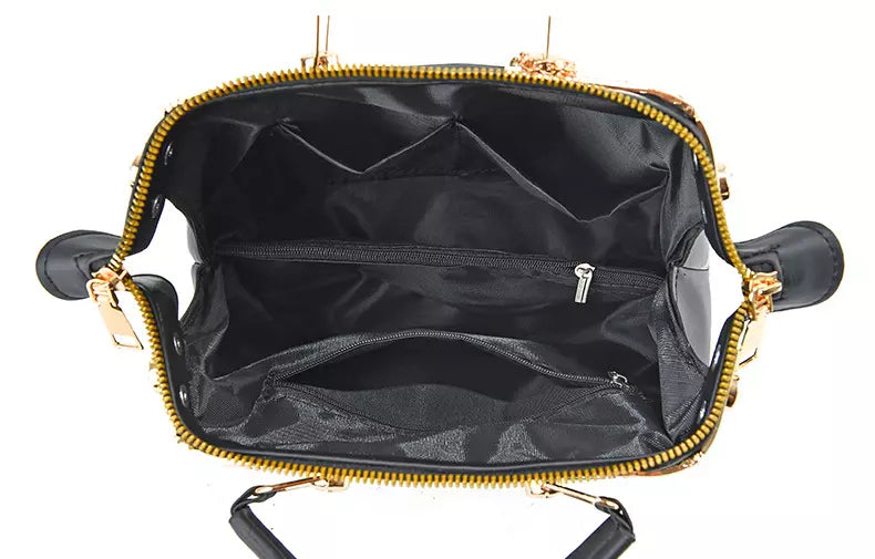 Crossbody Bag for Women – Floral Embroidered Top Handle Shoulder Purse for Everyday Elegance