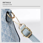 Shoulder Bag for Women with Detachable Crossbody Strap – Elegant Medium Everyday Handbag