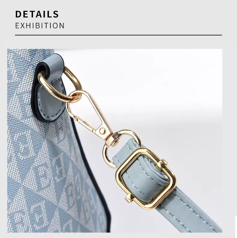 Shoulder Bag for Women with Detachable Crossbody Strap – Elegant Medium Everyday Handbag
