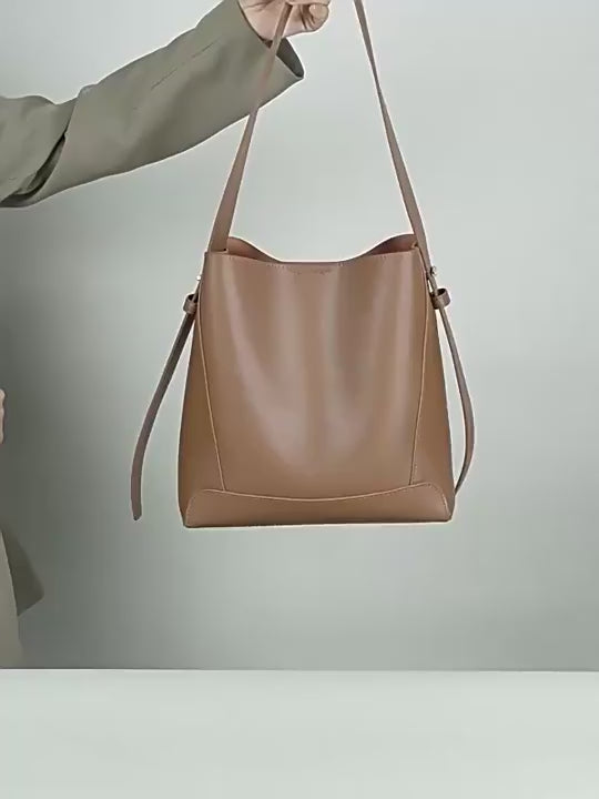 Shoulder Bag for Women – Large Minimalist Everyday Hobo Bag with Adjustable Strap