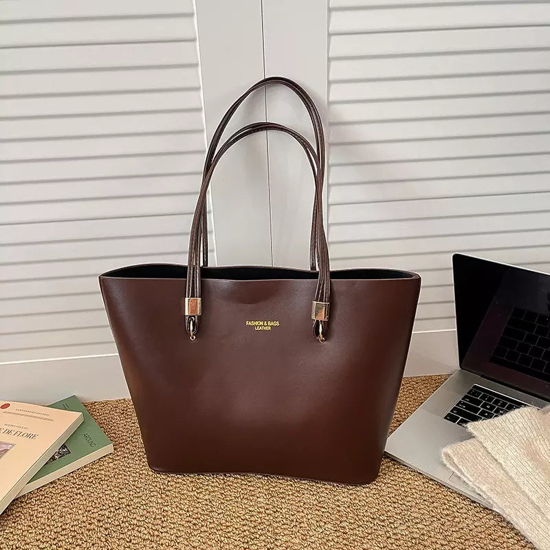 Large Tote Bag for Women – Elegant Minimalist Shoulder Bag for Work