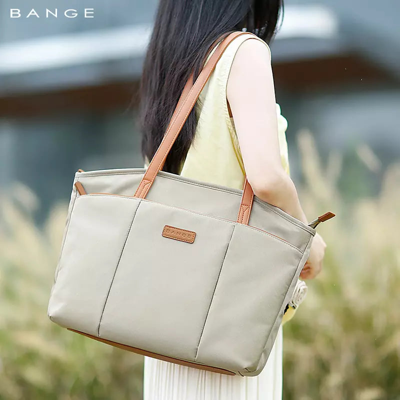 Large Tote Bag for Women with Laptop Compartment – Lightweight Work & Travel Tote