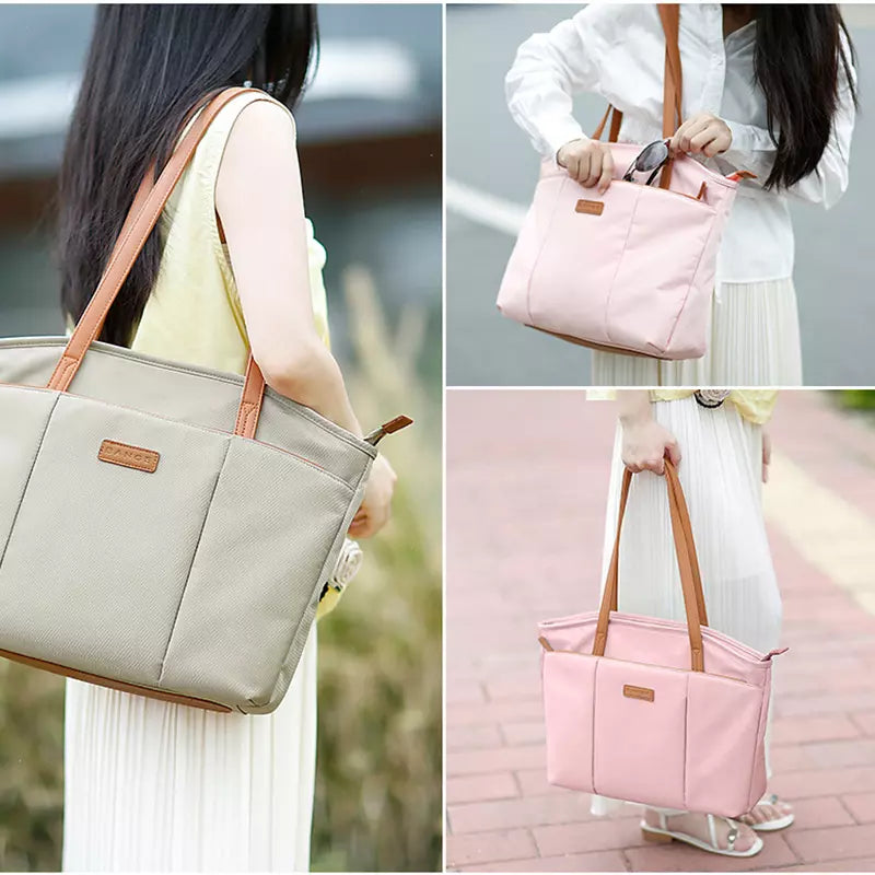 Large Tote Bag for Women with Laptop Compartment – Lightweight Work & Travel Tote