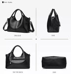 Shoulder Bag for Women – Soft Genuine Leather Everyday Tote Purse