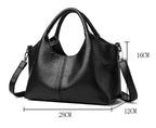 Shoulder Bag for Women – Soft Genuine Leather Everyday Tote Purse