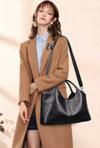 Shoulder Bag for Women – Soft Genuine Leather Everyday Tote Purse