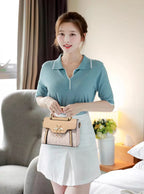 Shoulder Bag for Women with Detachable Crossbody Strap – Elegant Medium Everyday Handbag