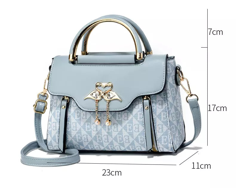 Shoulder Bag for Women with Detachable Crossbody Strap – Elegant Medium Everyday Handbag
