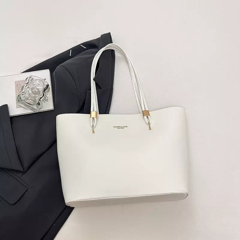 Large Tote Bag for Women – Elegant Minimalist Shoulder Bag for Work