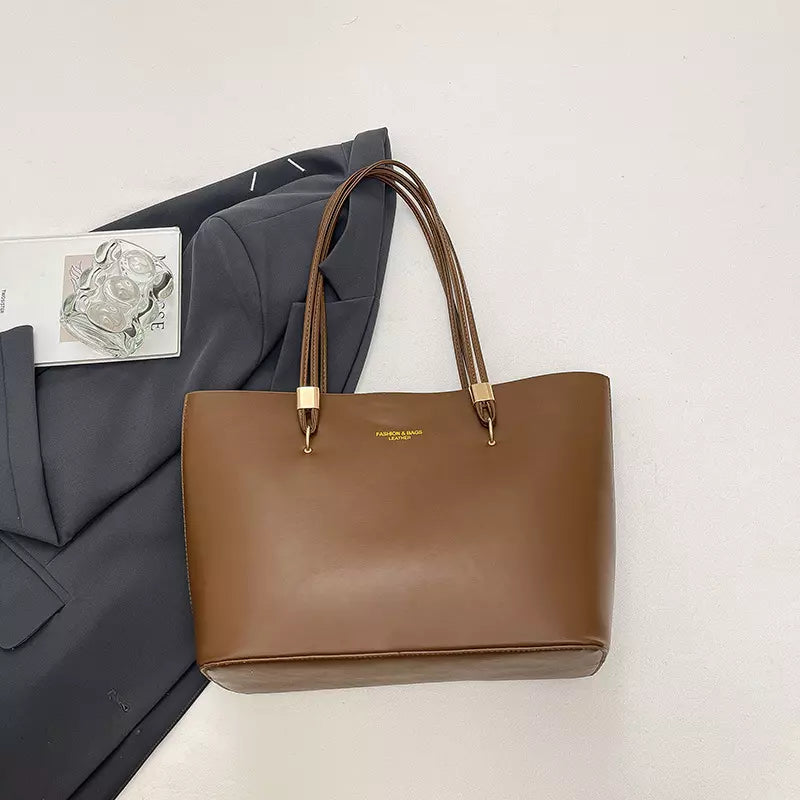 Large Tote Bag for Women – Elegant Minimalist Shoulder Bag for Work