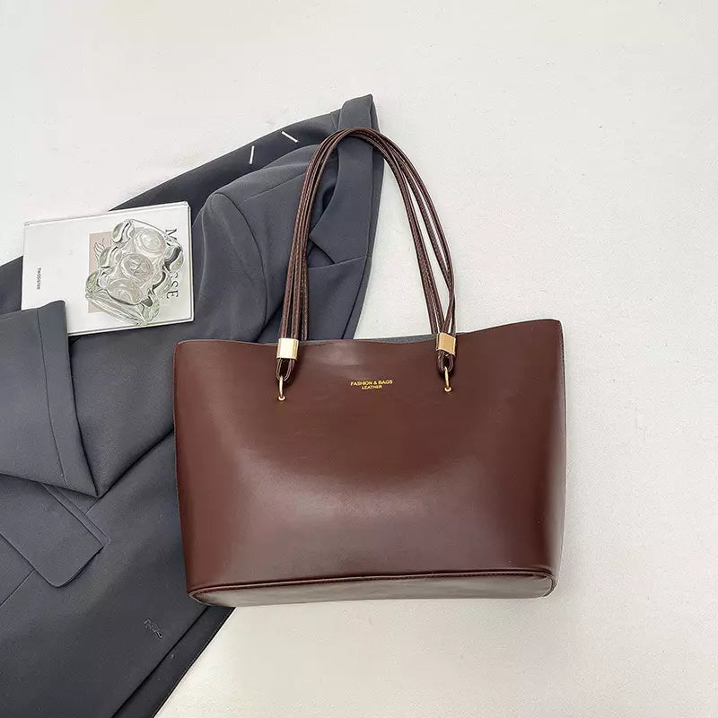 Large Tote Bag for Women – Elegant Minimalist Shoulder Bag for Work