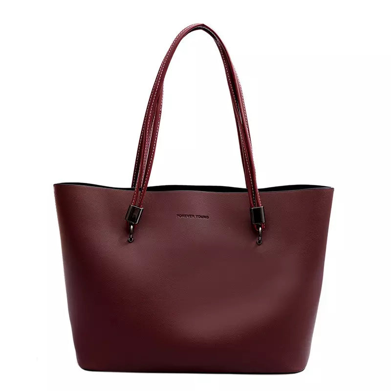 Large Tote Bag for Women – Minimalist Shoulder Bag with Spacious Interior for Everyday Use