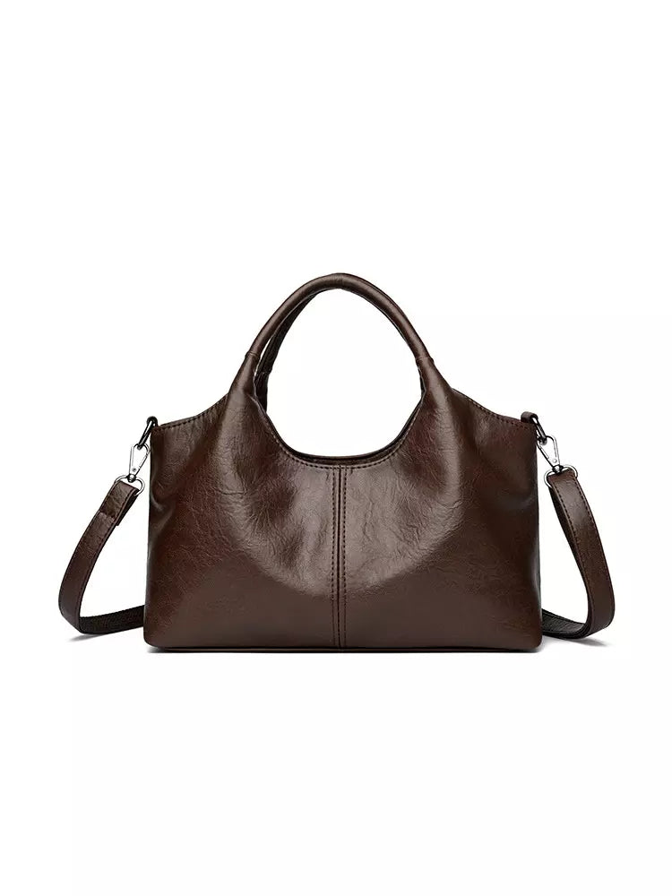 Shoulder Bag for Women – Soft Genuine Leather Everyday Tote Purse
