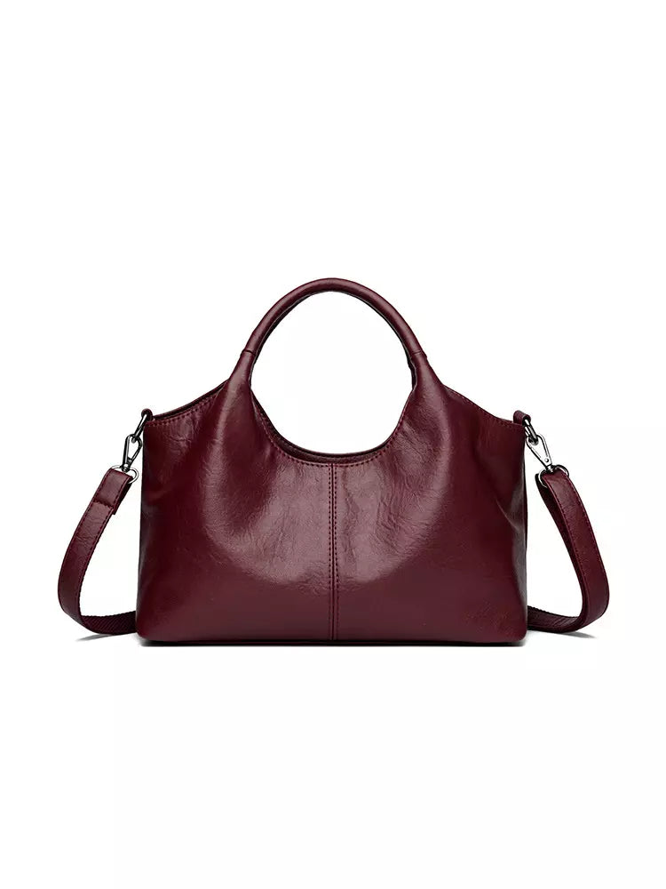 Shoulder Bag for Women – Soft Genuine Leather Everyday Tote Purse