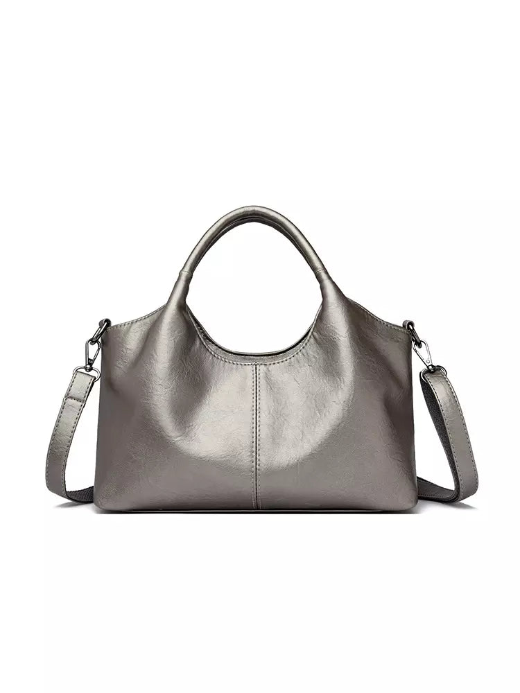 Shoulder Bag for Women – Soft Genuine Leather Everyday Tote Purse