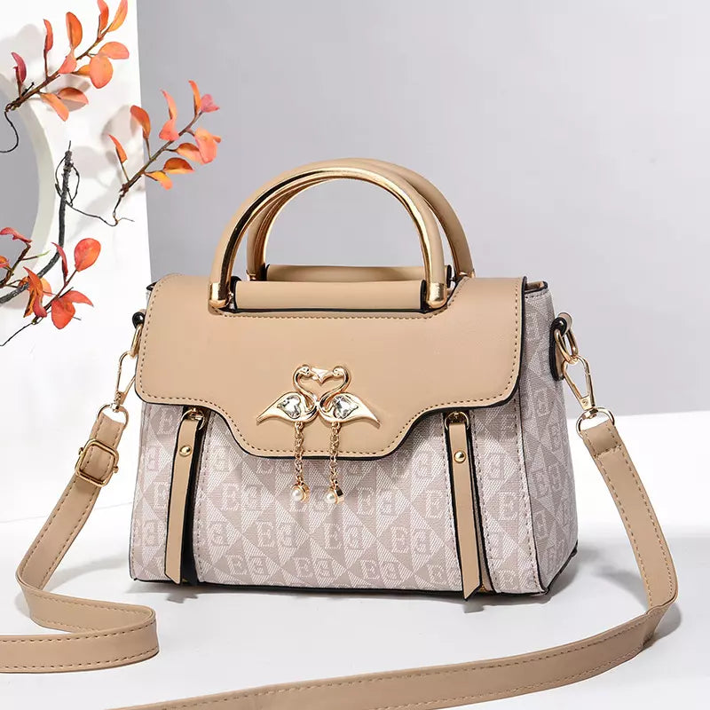 Shoulder Bag for Women with Detachable Crossbody Strap – Elegant Medium Everyday Handbag