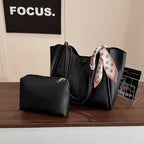 Tote Bag for Women with Matching Cosmetic Pouch – Spacious Everyday Shoulder Bag